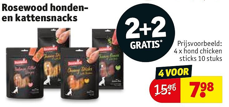 Rosewood hondenen kattensnacks