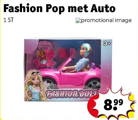 Fashion Pop met Auto
