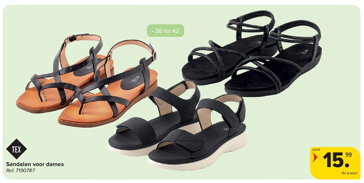 Sandalen voor dames