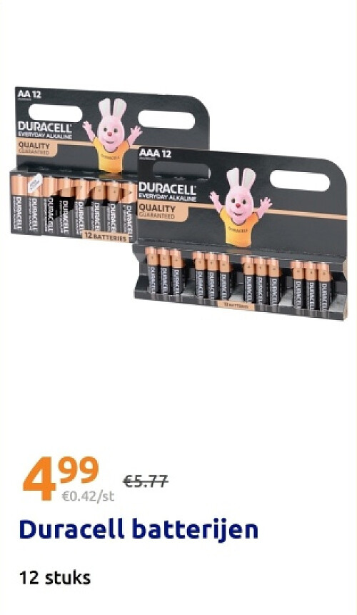 Duracell batterijen