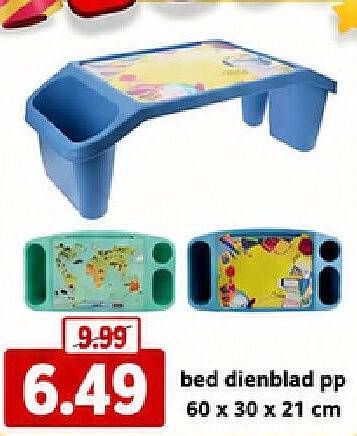 bed dienblad pp