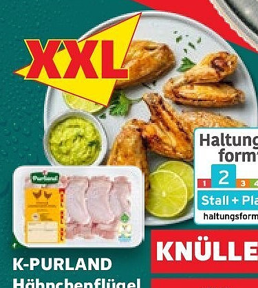 K-PURLAND Hähnchenflügel XXL