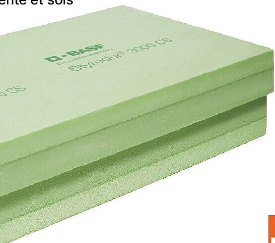 panneau isolant XPS 125x60x10 cm Rd3,1