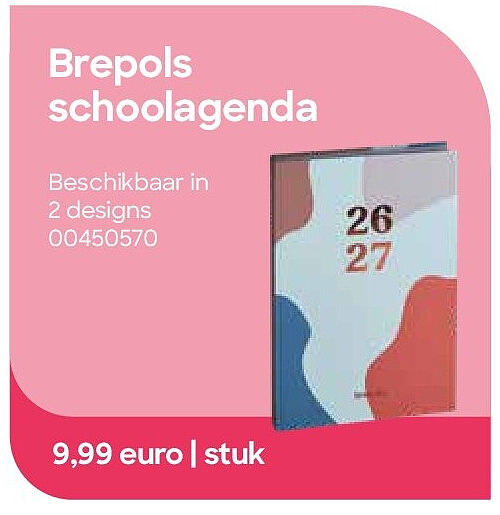 Brepols schoolagenda