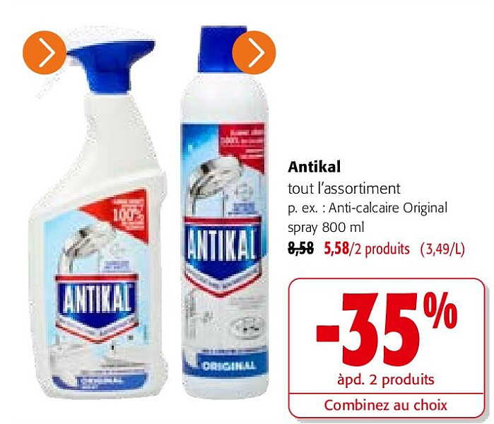 Antikal tout l’assortiment