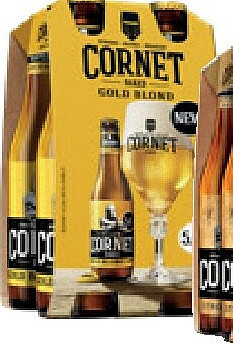Cornet Gold Blond 4 x 33 cl
