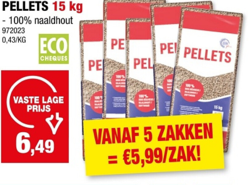 PELLETS 15 kg