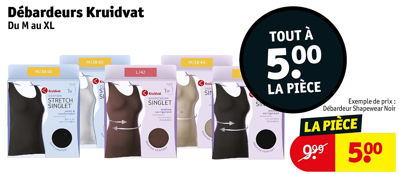 Débardeurs Kruidvat