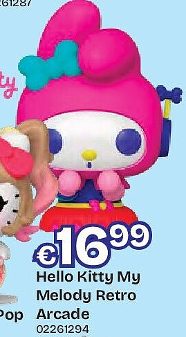 Hello Kitty My Melody Retro Arcade