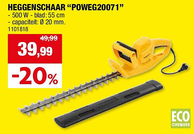 HEGGENSCHAAR “POWEG20071”