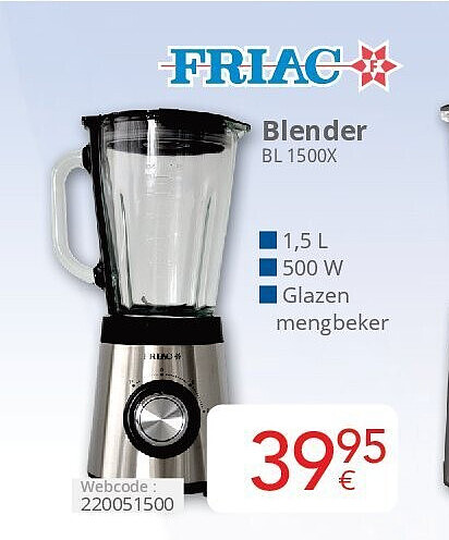Friac Blender BL 1500X