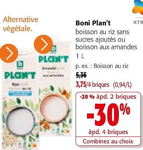 Boni Plan’t Boisson au riz