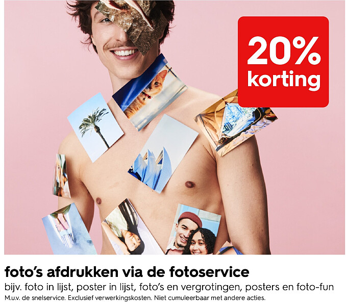 foto’s afdrukken via de fotoservice