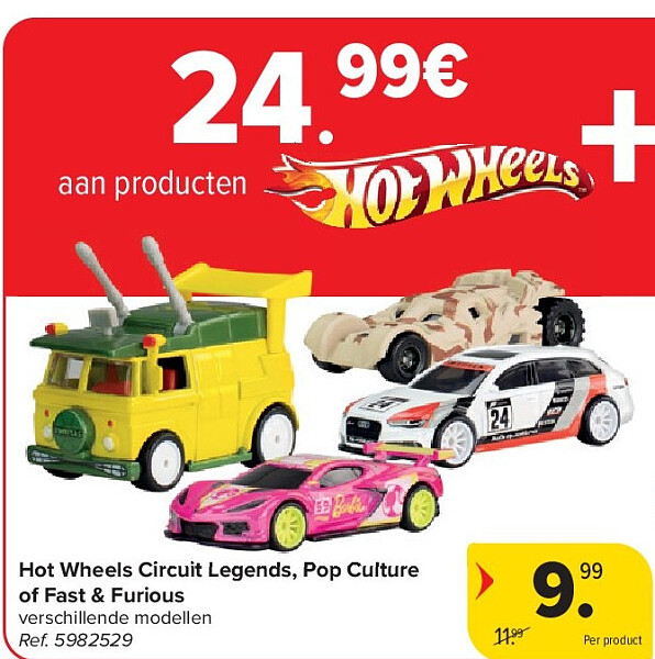 Hot Wheels Circuit Legends, Pop Culture of Fast & Furious