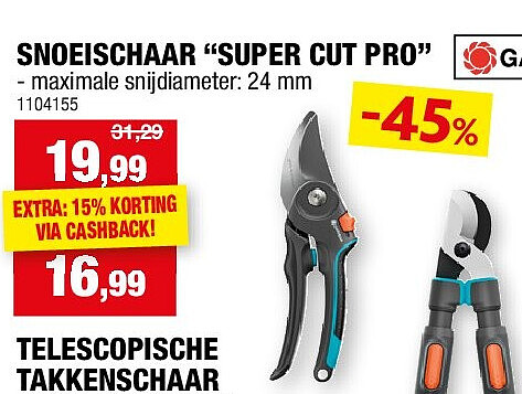 SNOEISCHAAR “SUPER CUT PRO”