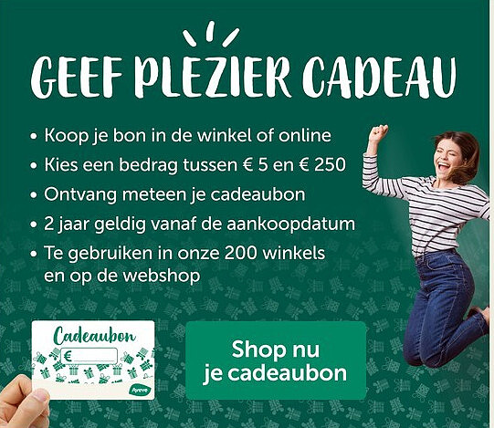 GEEF PLEZIER CADEAU