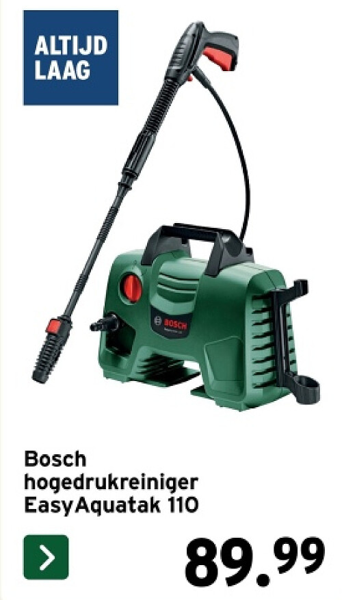 Bosch hogedrukreiniger EasyAquatak 110
