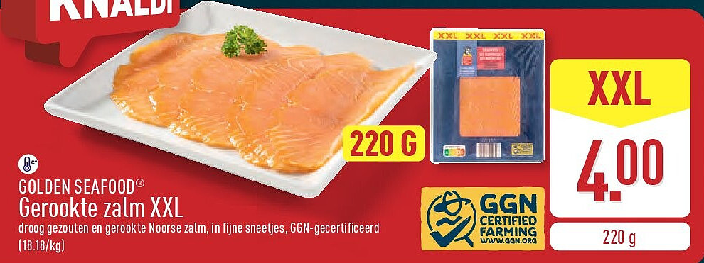 Gerookte zalm XXL