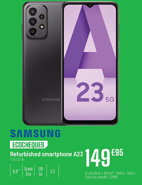 Samsung Refurbished smartphone A23