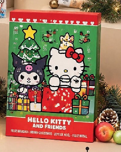 Adventskalender Eenhoorn en Hello Kitty