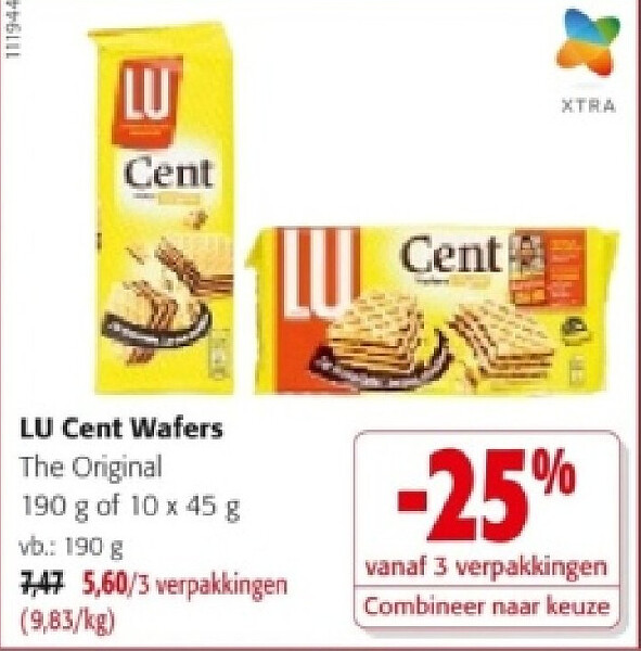 LU Cent Wafers 190 g