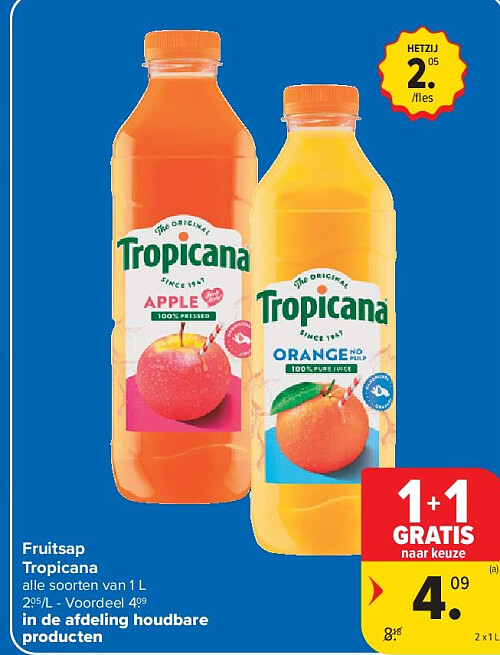 Fruitsap Tropicana