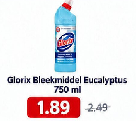 Glorix Bleekmiddel Eucalyptus 750 ml