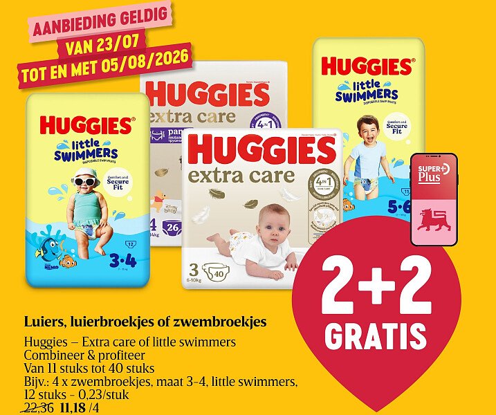 Luiers, luierbroekjes of zwembroekjes