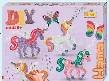 Hama box unicorn 4000 beads