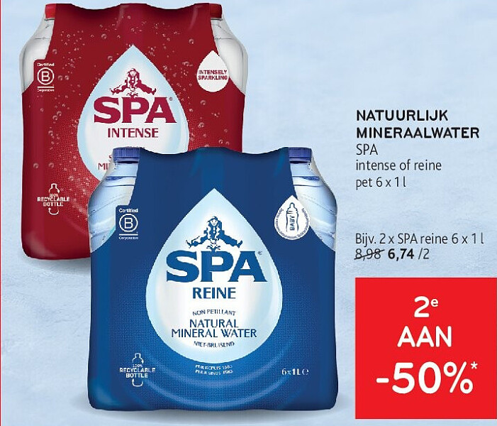 NATUURLIJK MINERAALWATER SPA