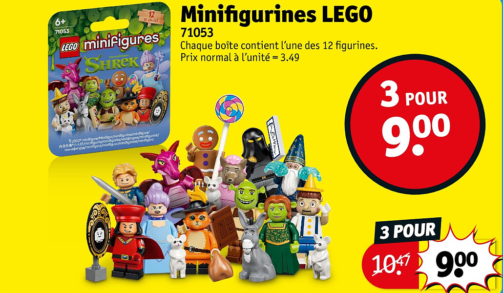 Minifigurines LEGO 71053 3 POUR