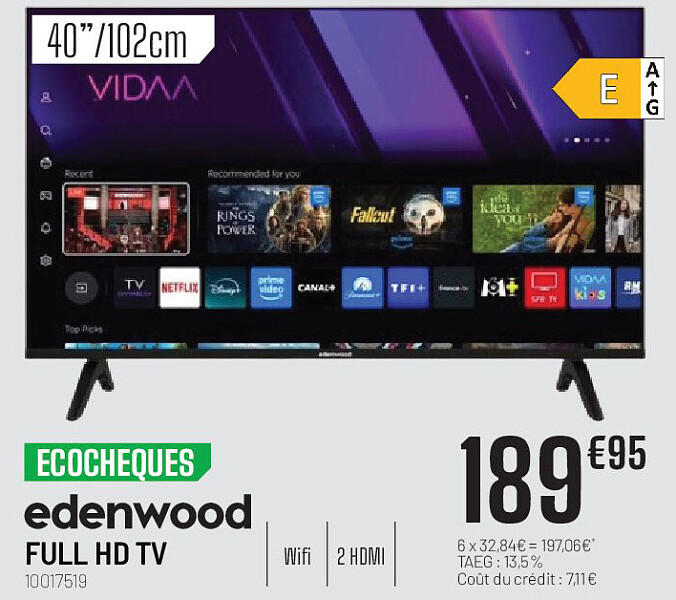 edenwood FULL HD TV