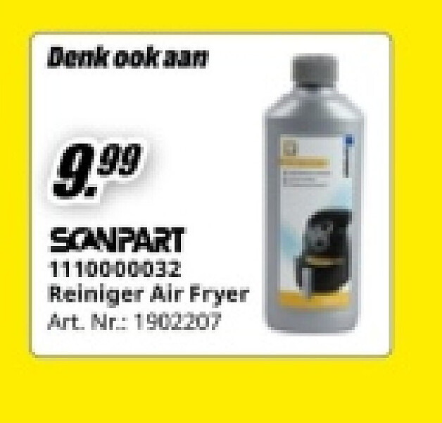 Scanpart 1110000032 Reiniger Air Fryer