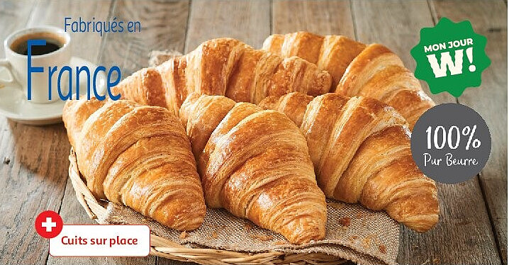 Maxi croissants pur beurre 240 g
