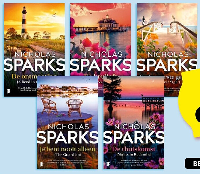 Nicholas Sparks boeken