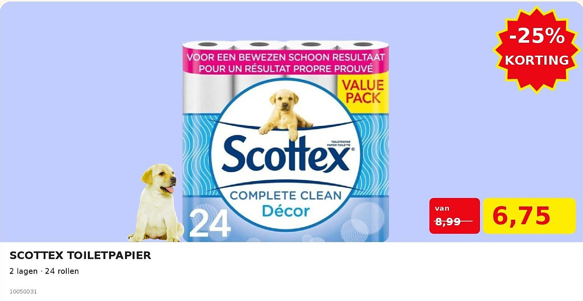 SCOTTEX TOILETPAPIER