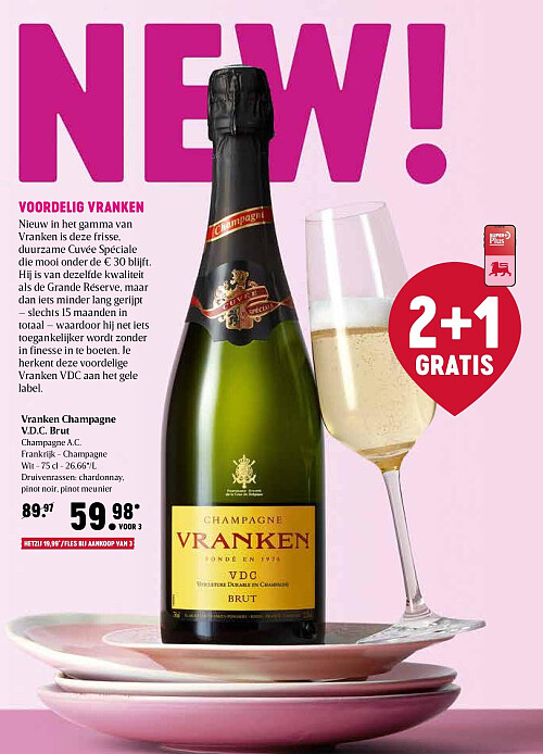 Vranken Champagne V.D.C. Brut