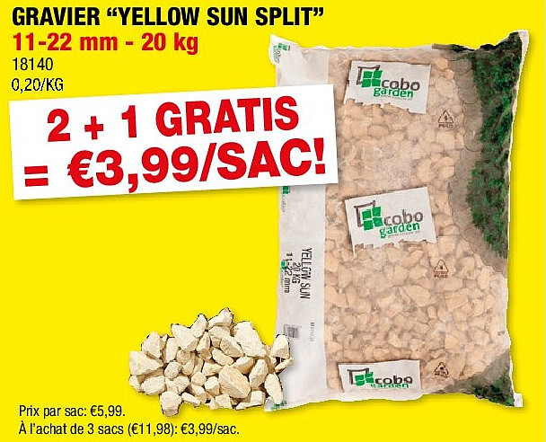 GRAVIER “YELLOW SUN SPLIT”