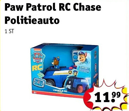 Paw Patrol RC Chase Politieauto