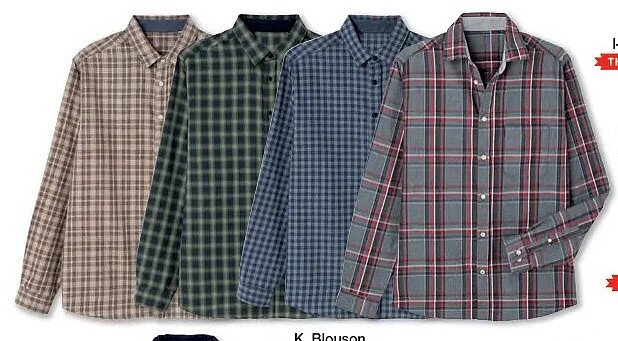 Chemise Thermolactyl en flanelle