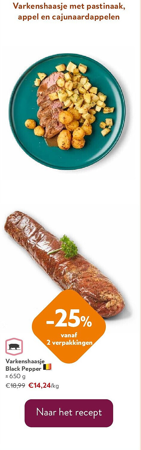 Varkenshaasje Black Pepper