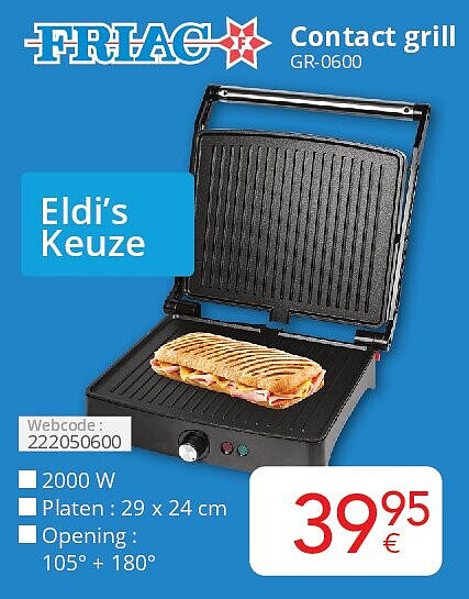 Friac Contact grill GR-0600