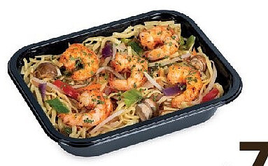 Bami met scampi