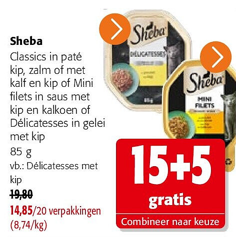 Sheba Délicatesses met kip