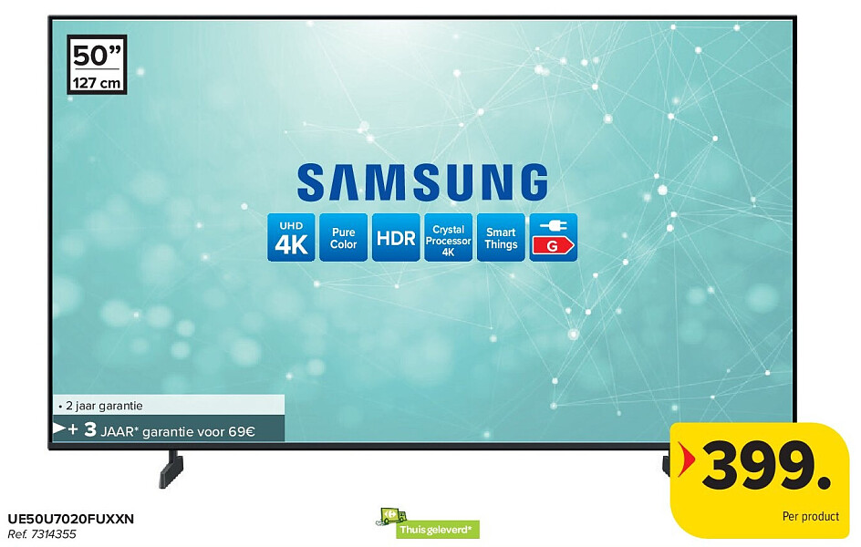 SAMSUNG UE50U7020FUXXN 4K TV