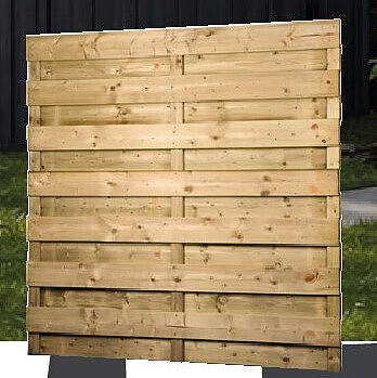 Tuinscherm recht 180 x 180 cm