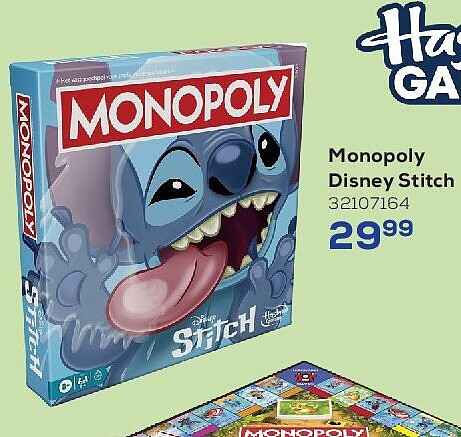 Monopoly Disney Stitc