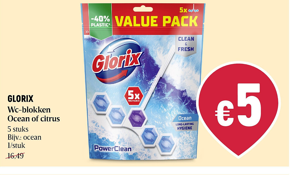 GLORIX Wc-blokken Ocean of citrus