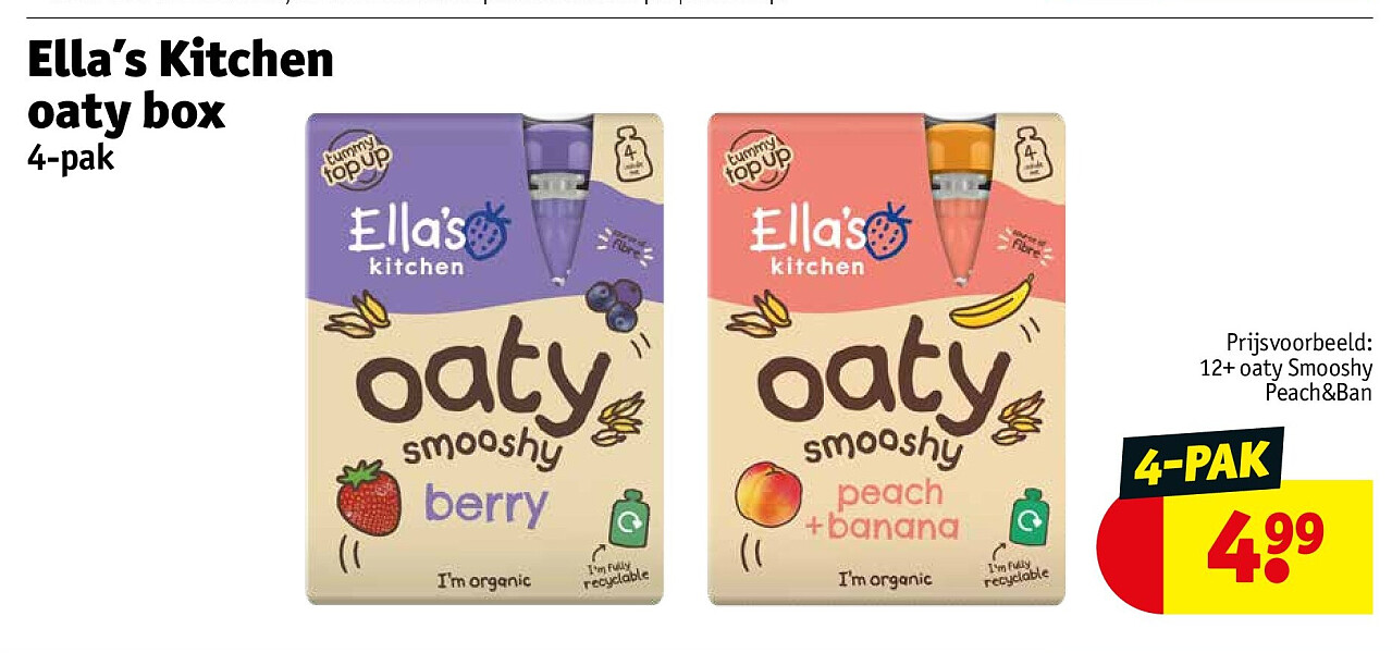 Ella’s Kitchen oaty box