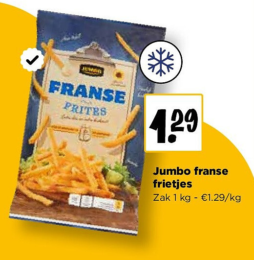 Jumbo franse frietjes